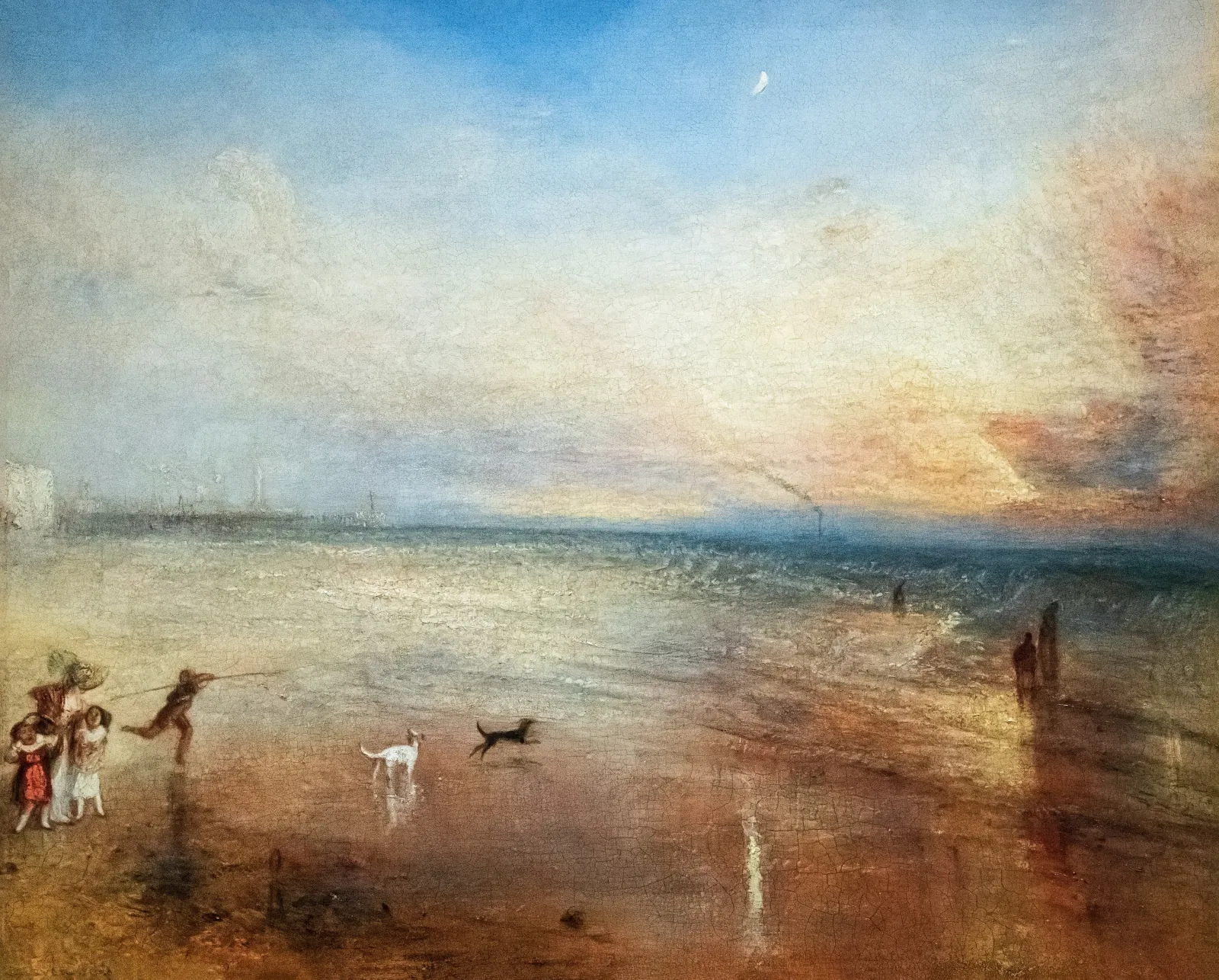 The New Moon; or, ‘I’ve lost My Boat, You shan’t have Your Hoop’, J. M. W. Turner