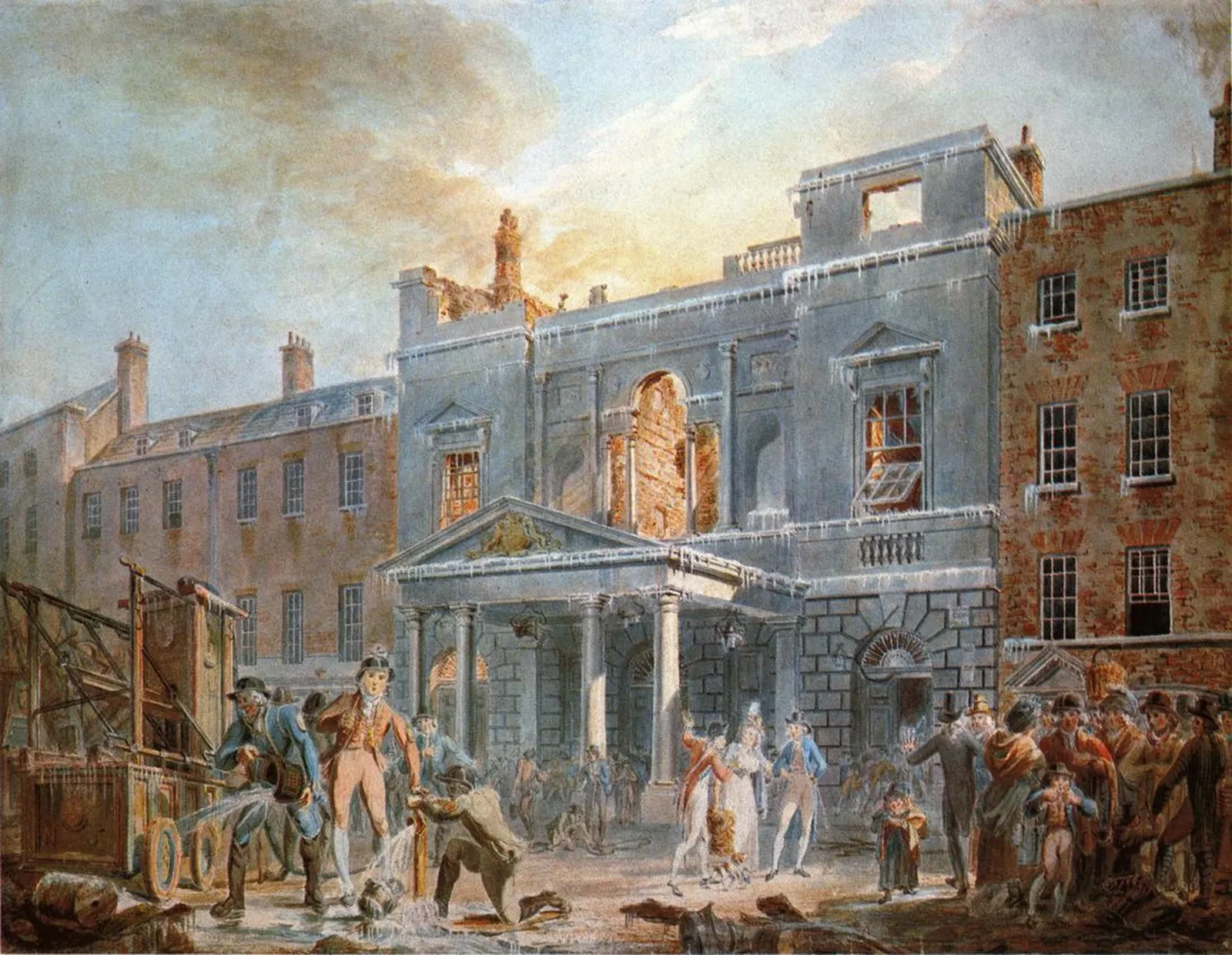 The Pantheon, the Morning after the Fire, J. M. W. Turner