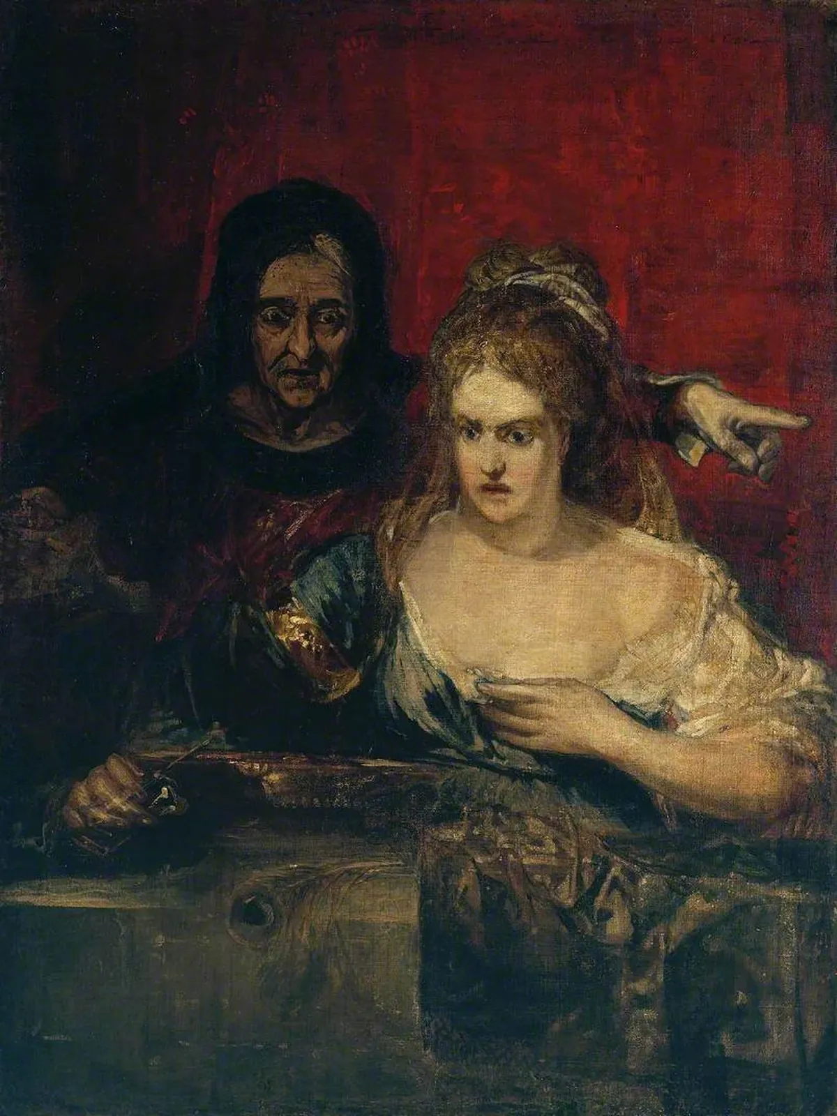 The Procuress; (?) Judith with the Head of Holofernes, J. M. W. Turner