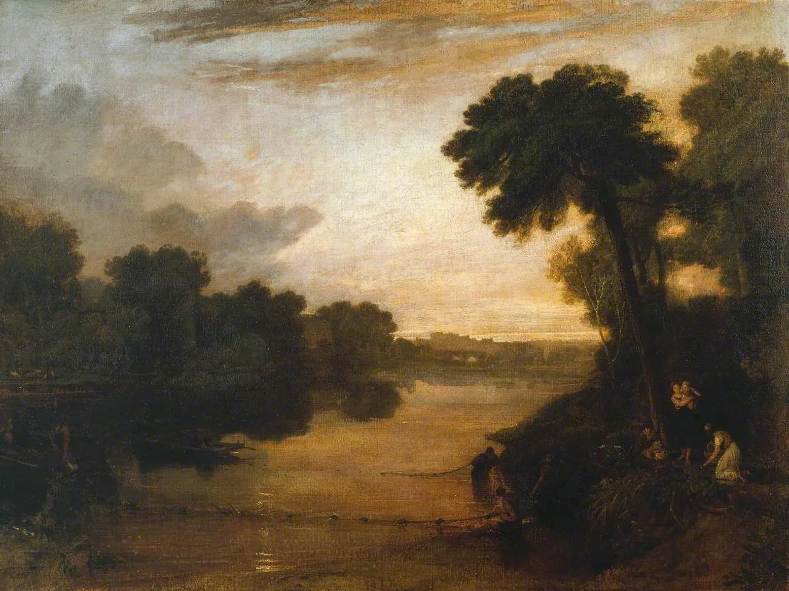 The Thames near Windsor, J. M. W. Turner