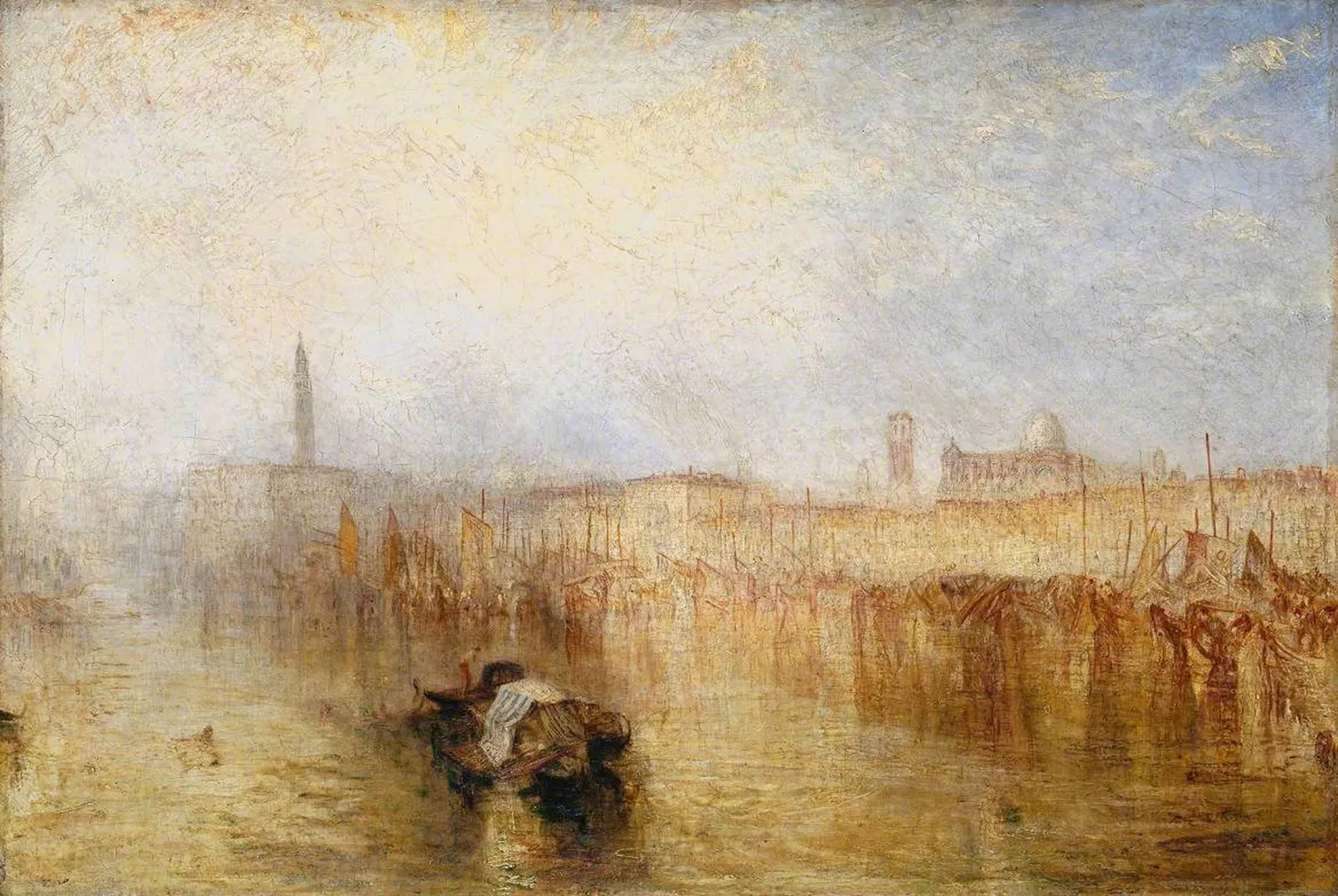 Venice Quay, Ducal Palace, J. M. W. Turner