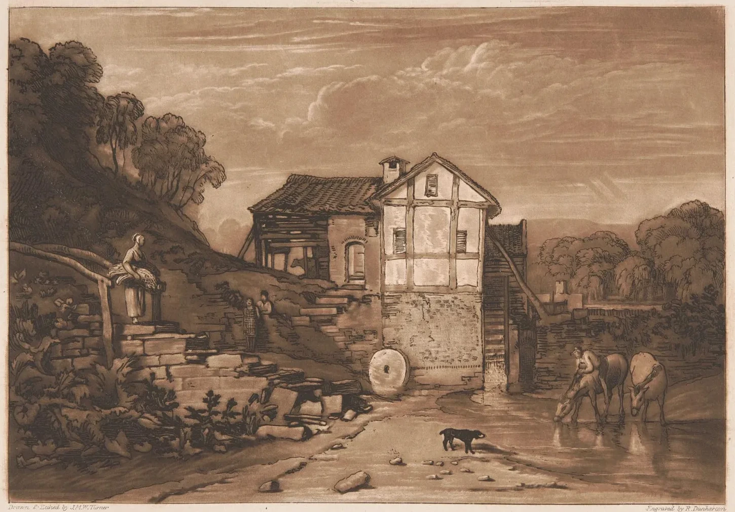 Water Mill, J. M. W. Turner