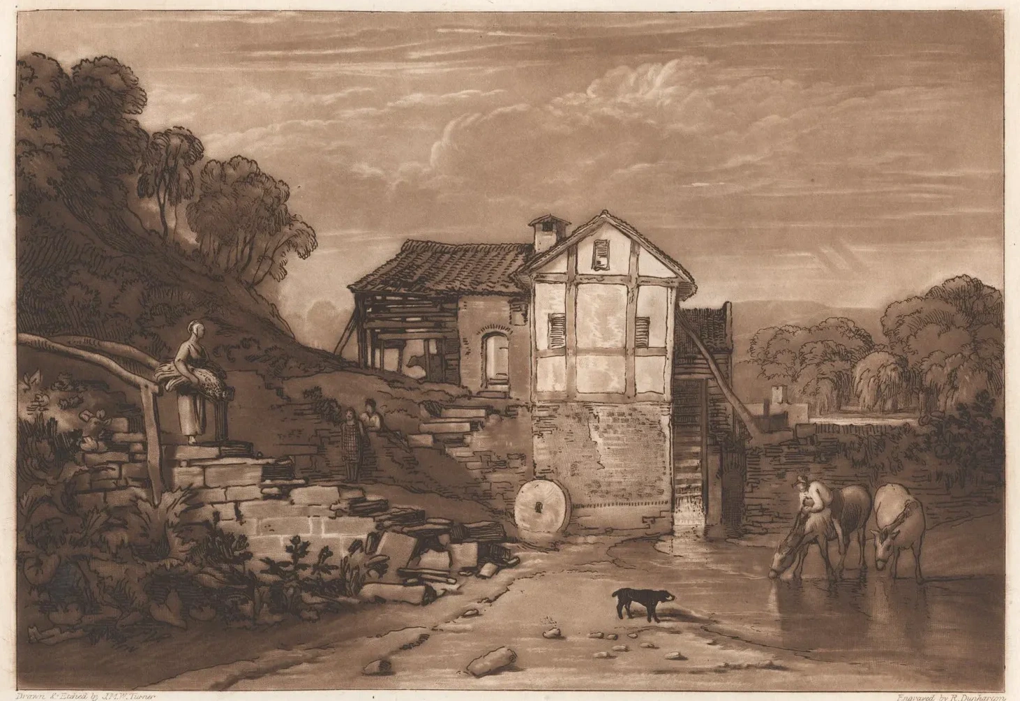 Water Mill, J. M. W. Turner