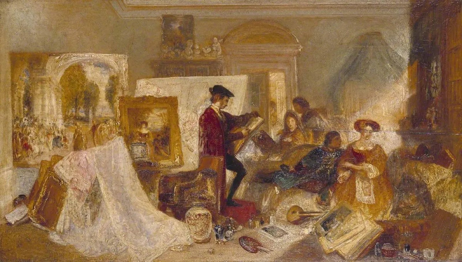 Watteau Study by Fresnoy’s Rules, J. M. W. Turner
