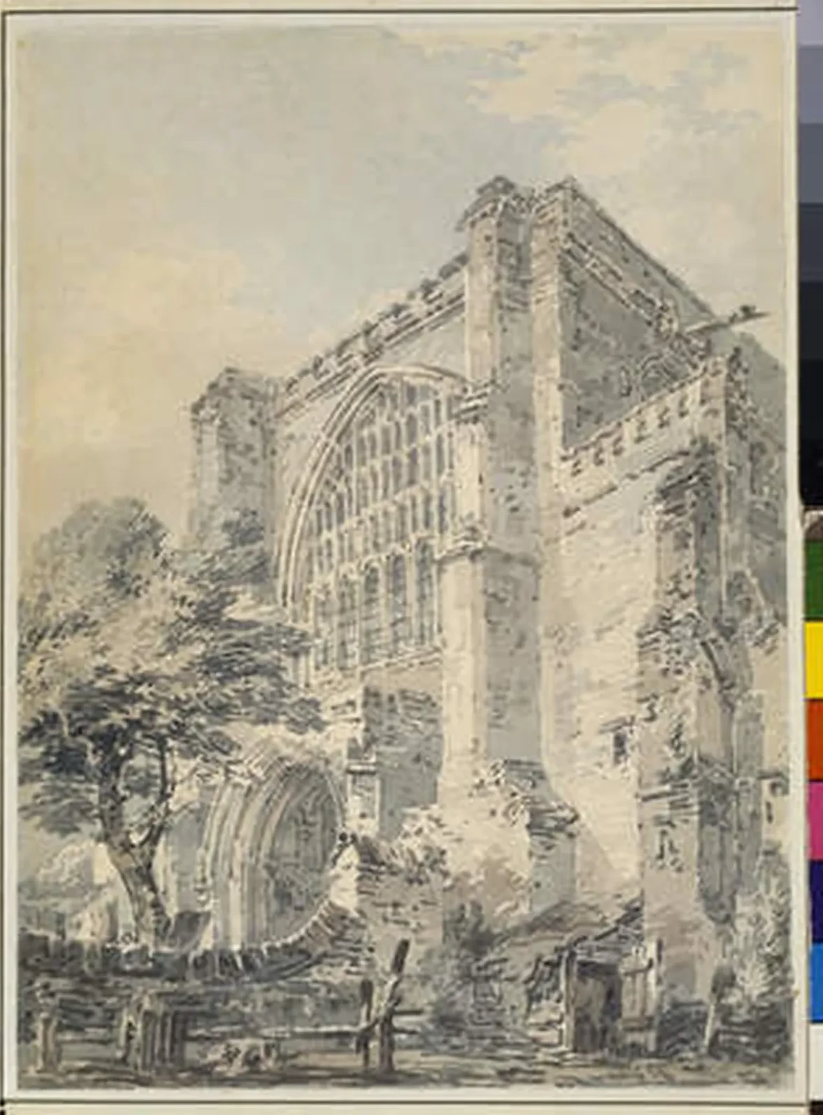 West Front Of St Albans' Abbey, J. M. W. Turner