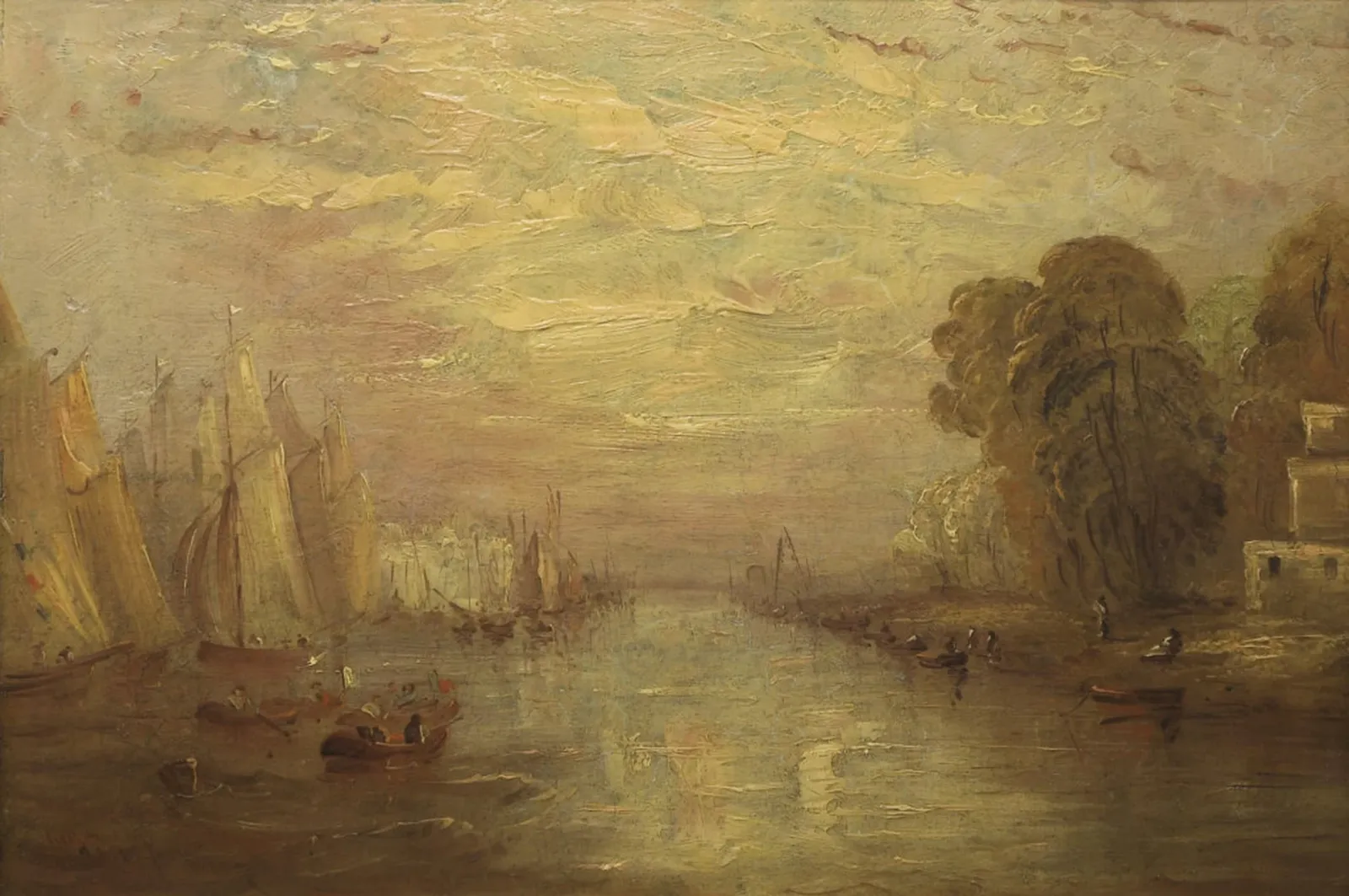 Yachting at Cowes, J. M. W. Turner