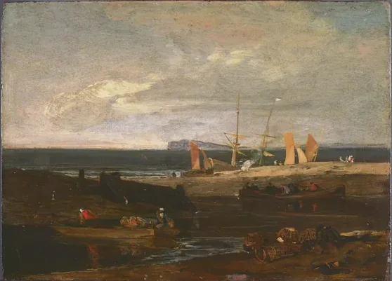 A Scene on the English Coast — J. M. W. Turner