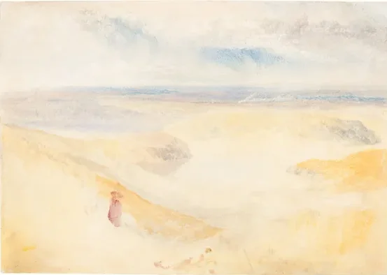 A Yorkshire River — J. M. W. Turner
