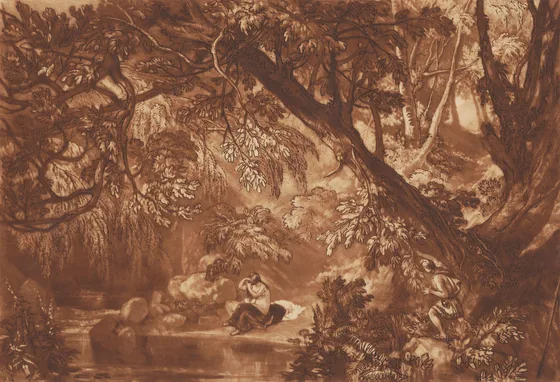 Aesacus and Hesperie — J. M. W. Turner