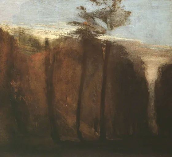 An Avenue of Trees — J. M. W. Turner