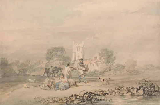 Autumn Sowing of the Grain — J. M. W. Turner