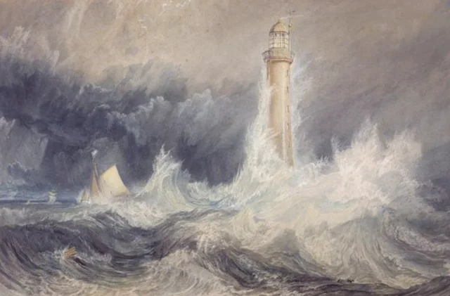 Le phare de Bell Rock, William Turner