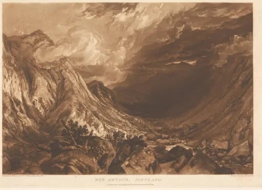 Ben Arthur, Scotland — J. M. W. Turner