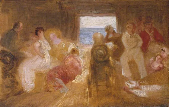 Between Decks — J. M. W. Turner