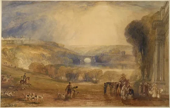 Blenheim House and Park — J. M. W. Turner
