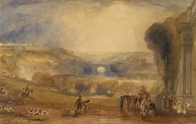 Blenheim House and Park, J. M. W. Turner