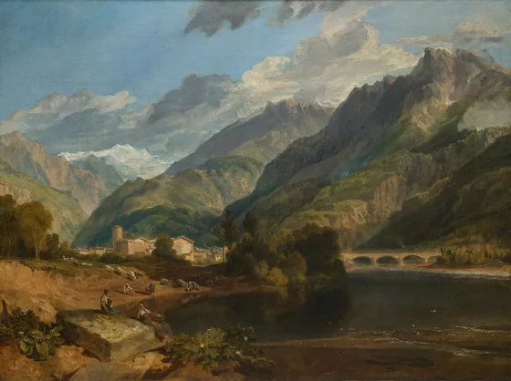 Bonneville, Savoie — J. M. W. Turner