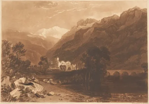 Bonneville, Savoy — J. M. W. Turner