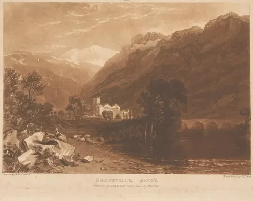 Bonneville, Savoy — J. M. W. Turner