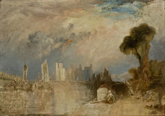 Caernarfon Castle — J. M. W. Turner