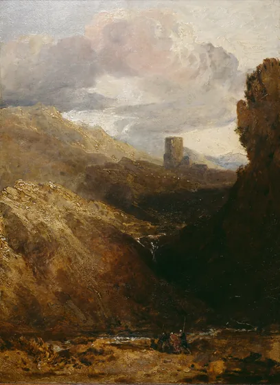 Château de Dolbadarn — J. M. W. Turner