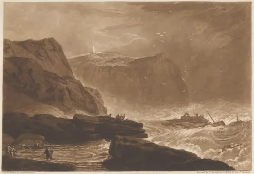 Coast of Yorkshire — J. M. W. Turner