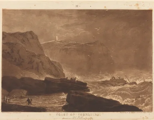 Coast of Yorkshire — J. M. W. Turner