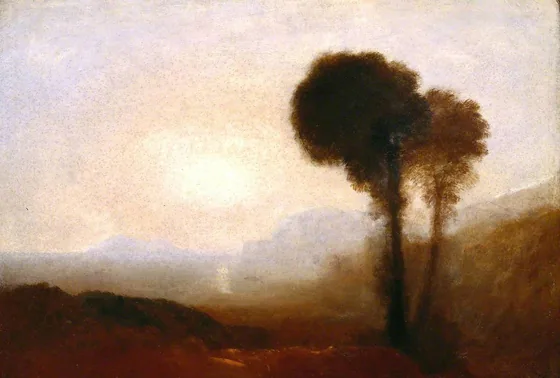 Coast Scene near Naples — J. M. W. Turner