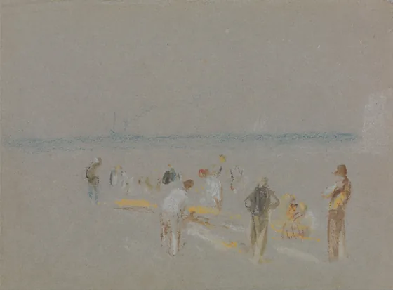 Cricket on the Goodwin Sands — J. M. W. Turner