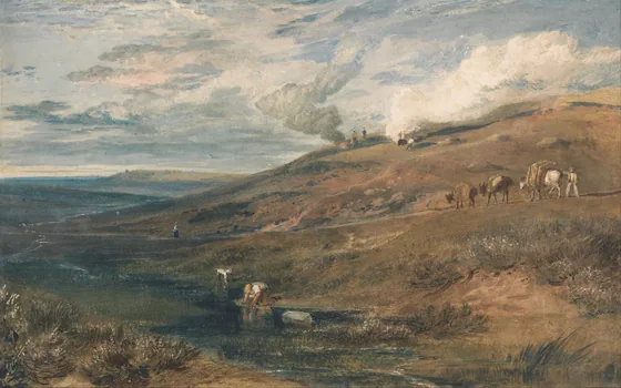 Dartmoor- The Source of the Tamar and the Torridge — J. M. W. Turner