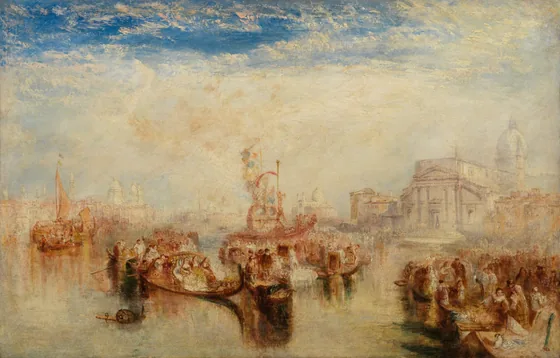 Depositing of John Bellini’s Three Pictures in La Chiesa Redentore, Venice — J. M. W. Turner