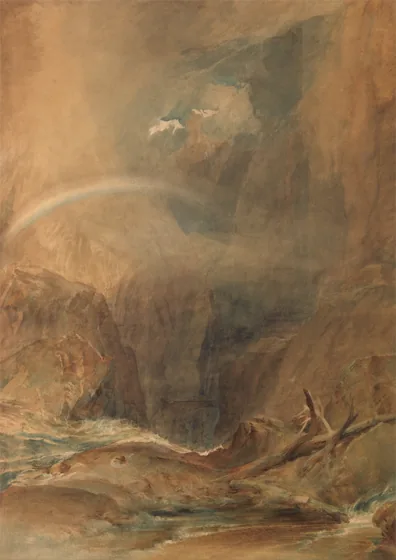 Devil's Bridge, Saint Gotthard's Pass — J. M. W. Turner