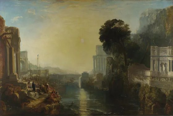 Didon construisant Carthage ou l'Ascension de l'Empire carthaginois — J. M. W. Turner