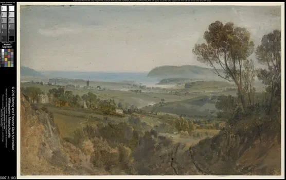 Distant View of Plymouth — J. M. W. Turner