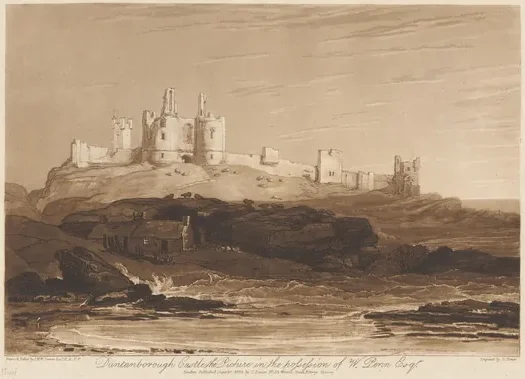 Dunstanborough Castle — J. M. W. Turner