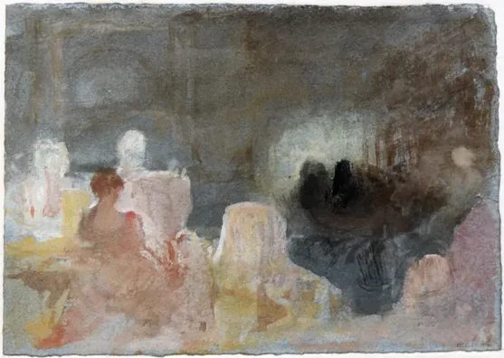 Feu-lumière et lampe-lumière — J. M. W. Turner