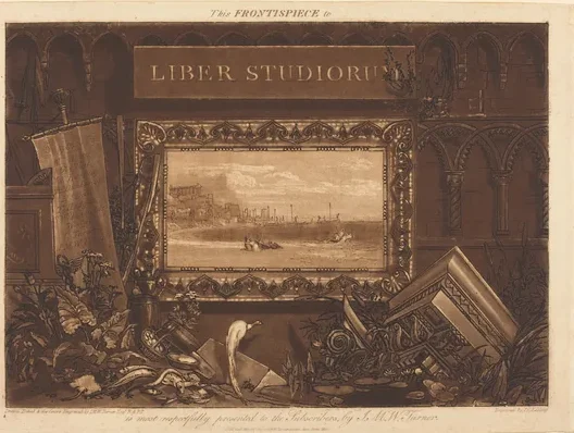 Frontispiece — J. M. W. Turner