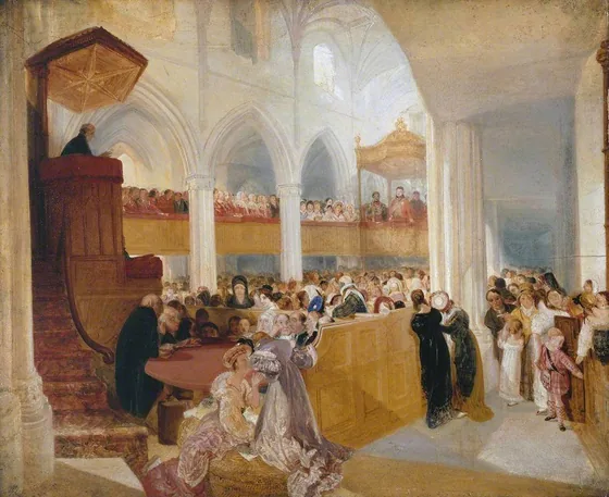 George IV at St Giles’s, Edinburgh — J. M. W. Turner