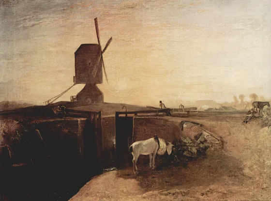 Grand Junction Canal at Southall Mill — J. M. W. Turner