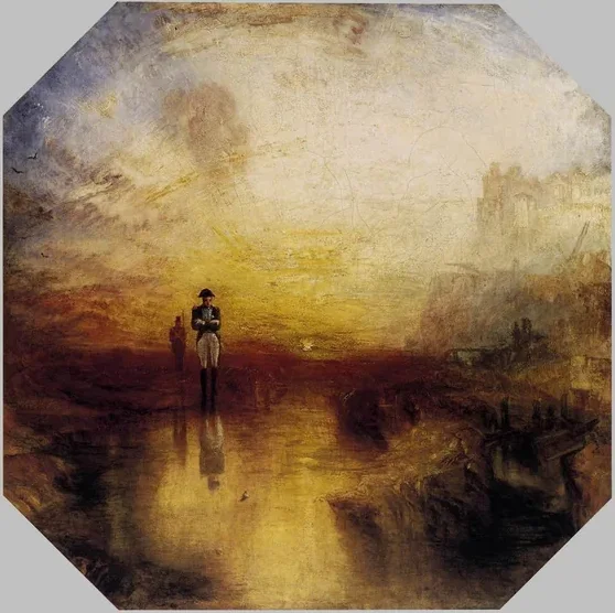 Guerre. L'Exilé et l'Arapède — J. M. W. Turner