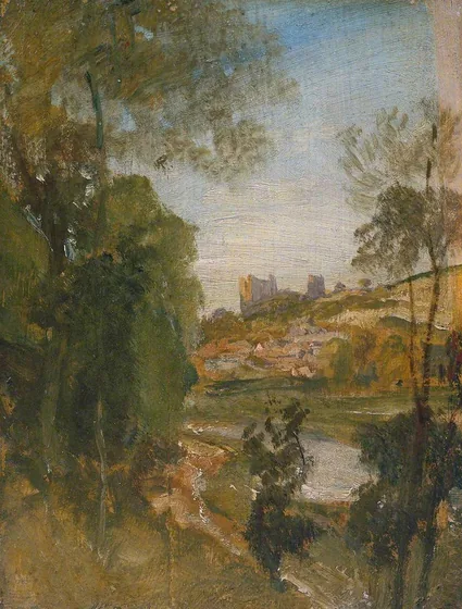 Guildford from the Banks of the Wey — J. M. W. Turner