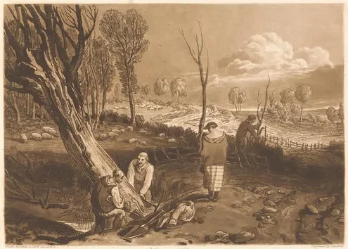Hedging and Ditching — J. M. W. Turner