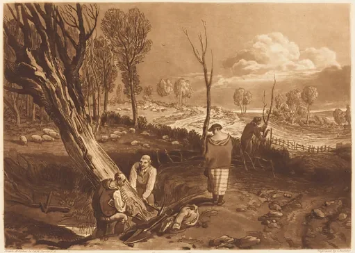 Hedging and Ditching — J. M. W. Turner