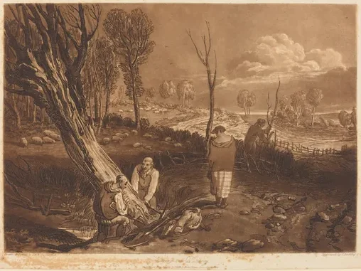 Hedging and Ditching — J. M. W. Turner