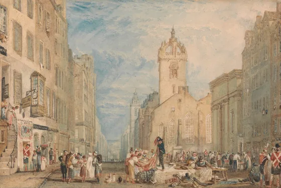 High Street, Edinburgh — J. M. W. Turner