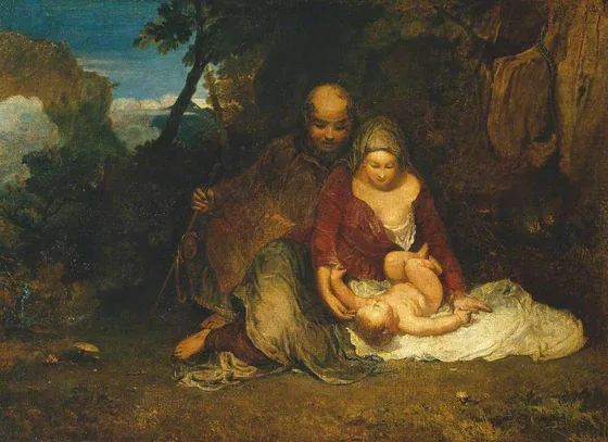 Holy Family — J. M. W. Turner