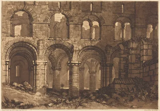 Holy Island Cathedral — J. M. W. Turner