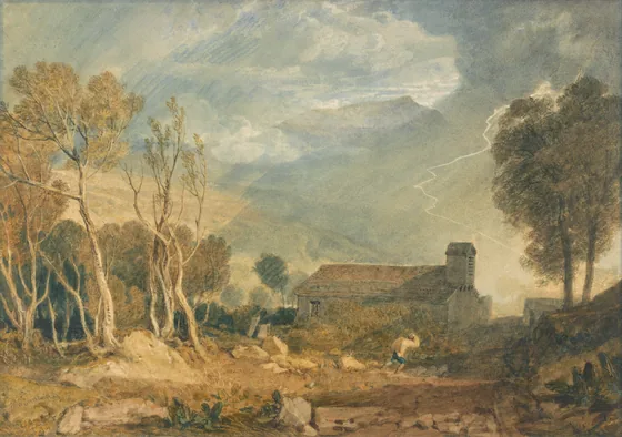 Ingleborough from Chapel-Le-Dale — J. M. W. Turner
