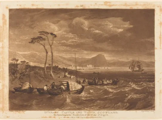 Inverary Castle and Town — J. M. W. Turner