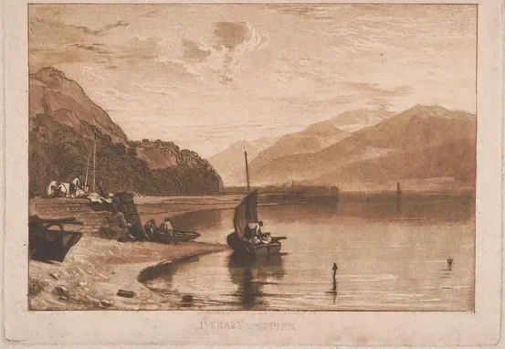 Inverary Pier, Loch Fyne, Morning — J. M. W. Turner